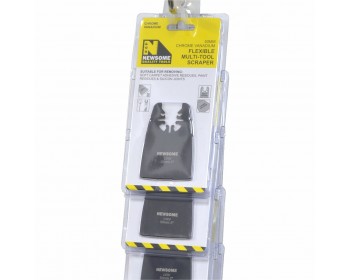 Clip Strip of 50mm CRV Flexible Multi-Tool Scrapers